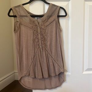 Brown American Eagle size XS Tank